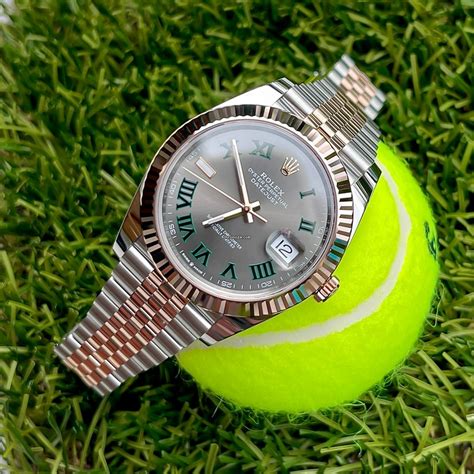 rolex datejust wimbledon 2022